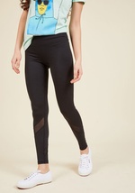 Mesh Is More Yoga Pants by Mono B.