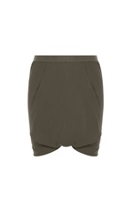 Draped Jersey Skirt by Rick Owens