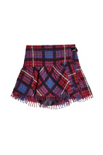 Plaid Skirt with Wool and Alpaca by Hilfiger Collection