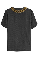 Embroidered and Embellished Dress with Lace by Etro