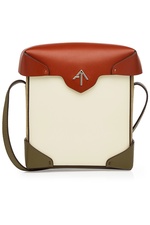 Mini Pristine Leather Shoulder Bag by Manu Atelier