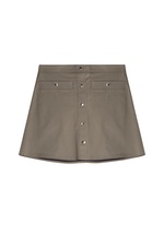 Button Up Mini-Skirt by Kenzo