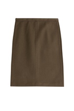 Wool-Blend Skirt by Theory