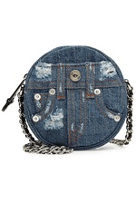 Denim Shoulder Bag by Moschino