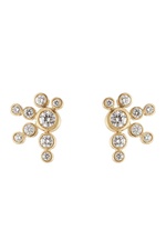 Flacon de Neige 18k Gold Earrings with Diamonds by Sophie Bille Brahe