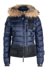 Skimaster Quilted Down Jacket with Fur Trimmed Hood by Parajumpers