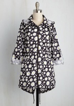 April Showers Bring Wildflowers Raincoat in Daisies by Whispering Smith Limited