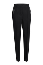 Tailored pants with Leather by Alexander Wang