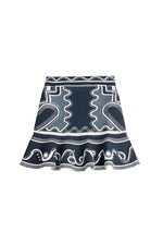 Embroidered Stretch Skirt by Peter Pilotto