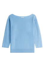 Cashmere Waffle Knit Pullover by Malo