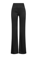 High Waisted Satin Pants by Galvan