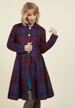 Bloomington Breeze Coat in Berry by ALICES PIG, LTD