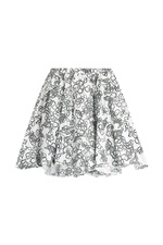 Printed Cotton Skirt by Julien David