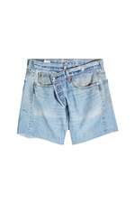 Asymmetric Denim Shorts by R13