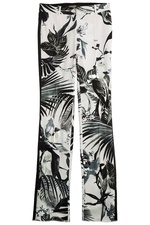 Printed Crepe Pants by Roberto Cavalli