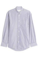 Striped Cotton Button-Down Shirt by Golden Goose Deluxe Brand