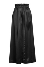 Satin High-Waisted Wide Leg Pants by Fendi