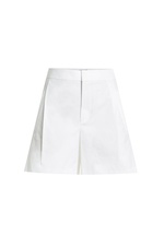 High-Waisted Cotton Shorts by Vince