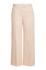 Straight Leg Pants with Cotton and Cashmere by Agnona