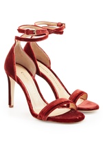 Narcissus Velvet Sandals by Chloe Gosselin