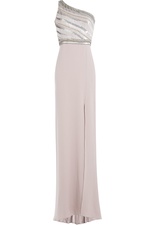 Asymmetric Floor-Length Gown by Jenny Packham