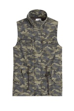 Cotton Camouflage Vest by Velvet