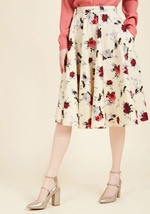 Perfectly Put Together Midi Skirt by Hell Bunny London (pop soda)