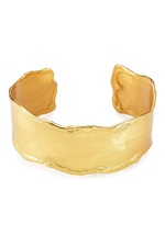 Gold-Tone Bangle Bracelet by Alberta Ferretti