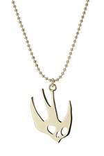 Swallow Pendant Necklace by McQ Alexander McQueen