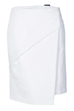 Draped Cotton Skirt by Damir Doma