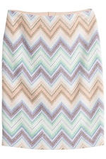 Zigzag Print Pencil Skirt by Missoni