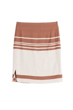 Striped Crepe Skirt by J.W. Anderson