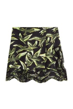 Printed Silk Twill Skirt by Emilio Pucci