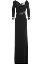 Asymmetric Dress with Applique by Roland Mouret