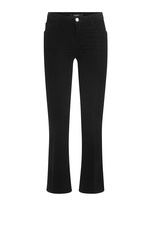 Mid-Rise Cropped Corduroy Pants by J Brand