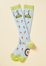 Fourteen Carrot Goals Socks by ModSock