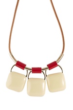 Triple Pendant Necklace by Marni