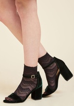 Don't Get Me Chevron Socks by Gipsy Tights