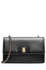 Ginny Medium Leather Shoulder Bag by Salvatore Ferragamo