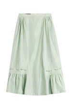 Midi Skirt with Silk by Rochas