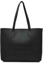 Remington Leather Tote by Burberry