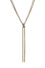 Knotted Chain Necklace by Nina Ricci