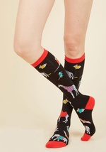 Knit's a Jungle Out There Socks by Sock it to Me, Inc.