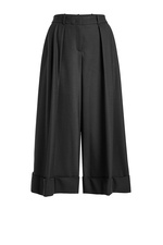 Culottes with Wool by Jil Sander Navy