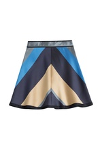 Patchwork Mikado Skirt by Ostwald Helgason