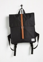 Thoroughfare and Square Backpack in Black by Herschel Supply Co.