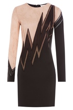 Embellished Silk Dress with Lace by Emilio Pucci