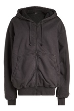 Cotton Zip-Up Hoodie Jacket by Yeezy