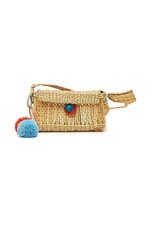 Yurico Shoulder Bag with Pompoms by Sophie Anderson