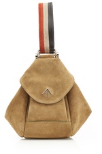 Micro Fernweh Suede Backpack by Manu Atelier